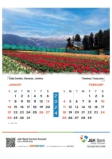 Jammu and Kashmir Calendar 2024