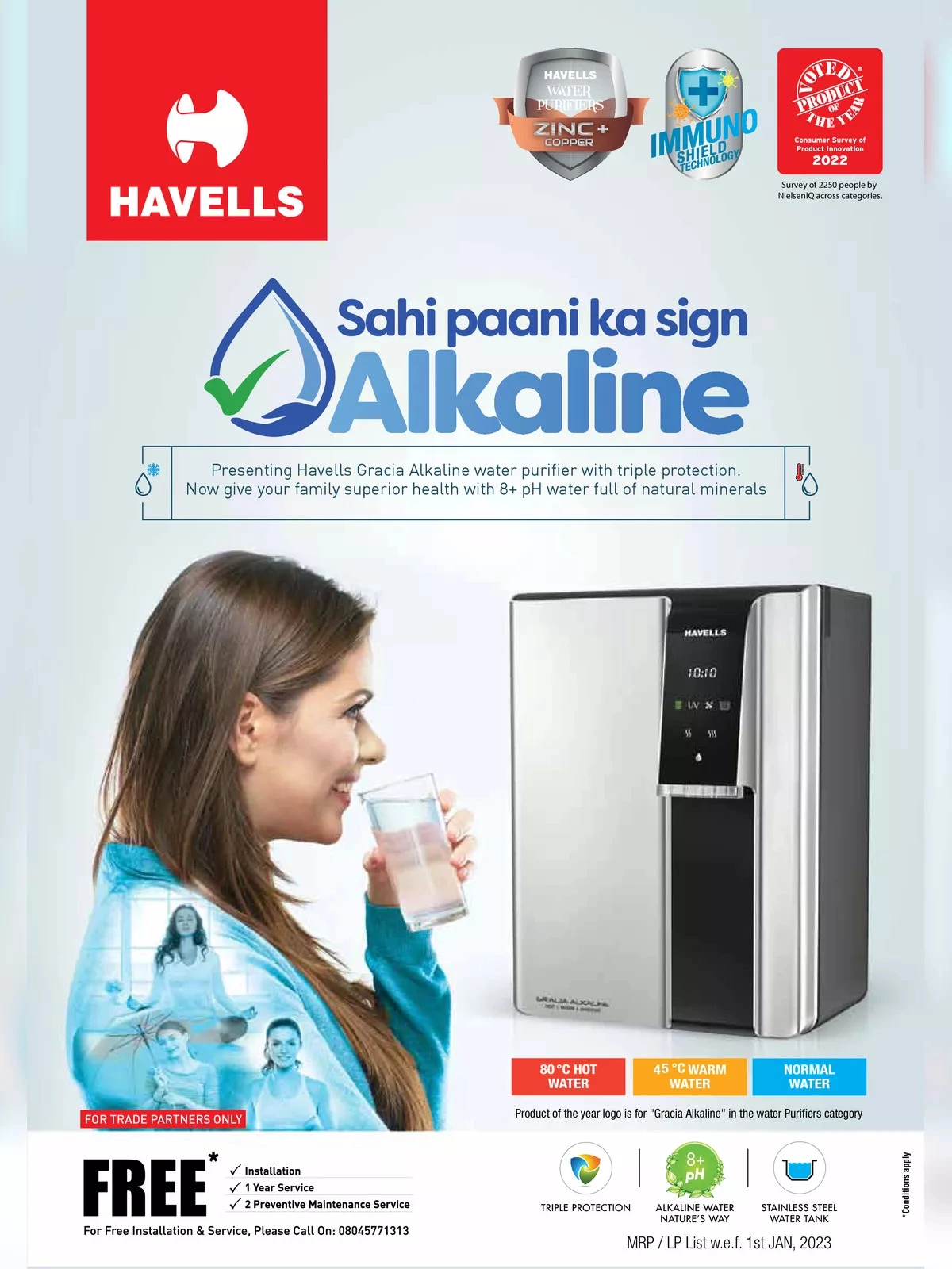 Havells Water Purifier Price List 2024