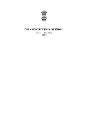 The Constitution of India Original Book