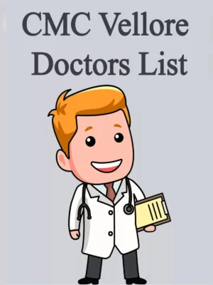 CMC Vellore Doctors List