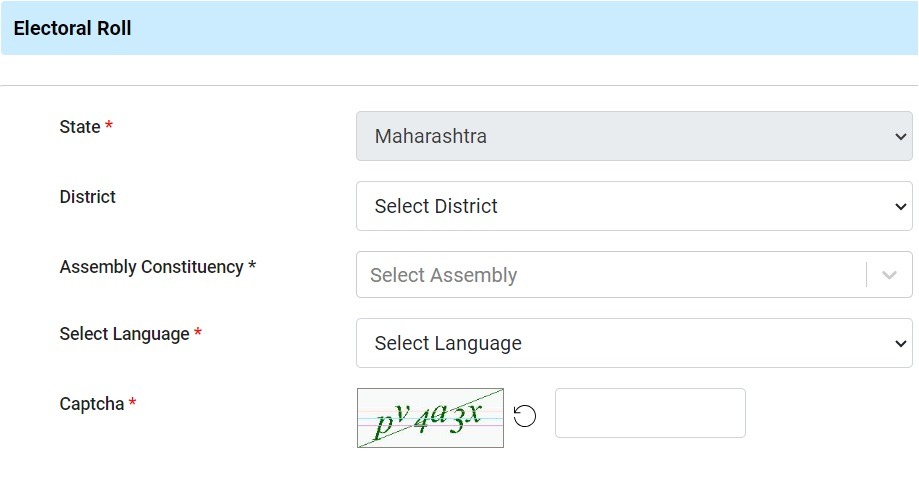 Voter List Maharashtra