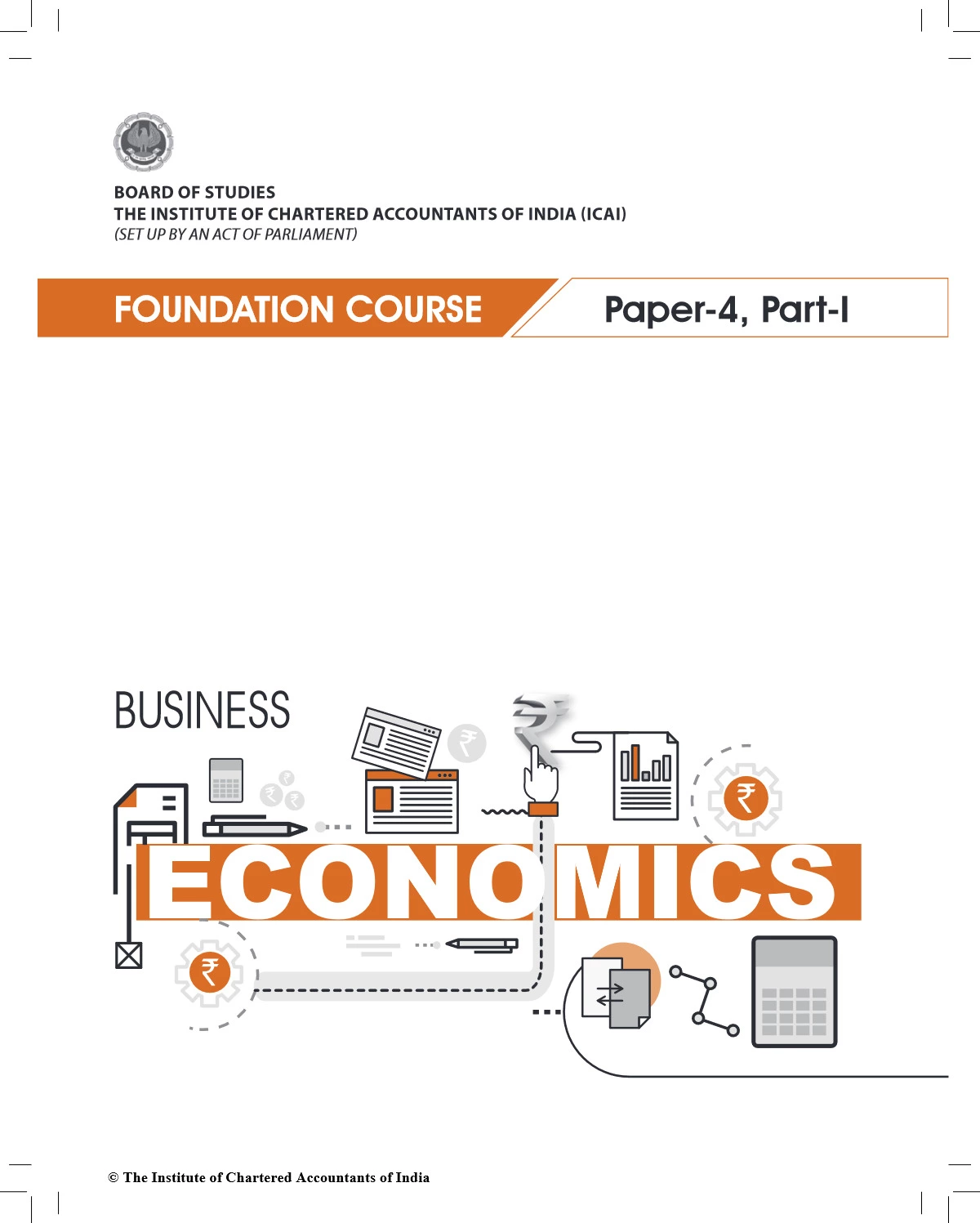 CA Foundation Economics Book