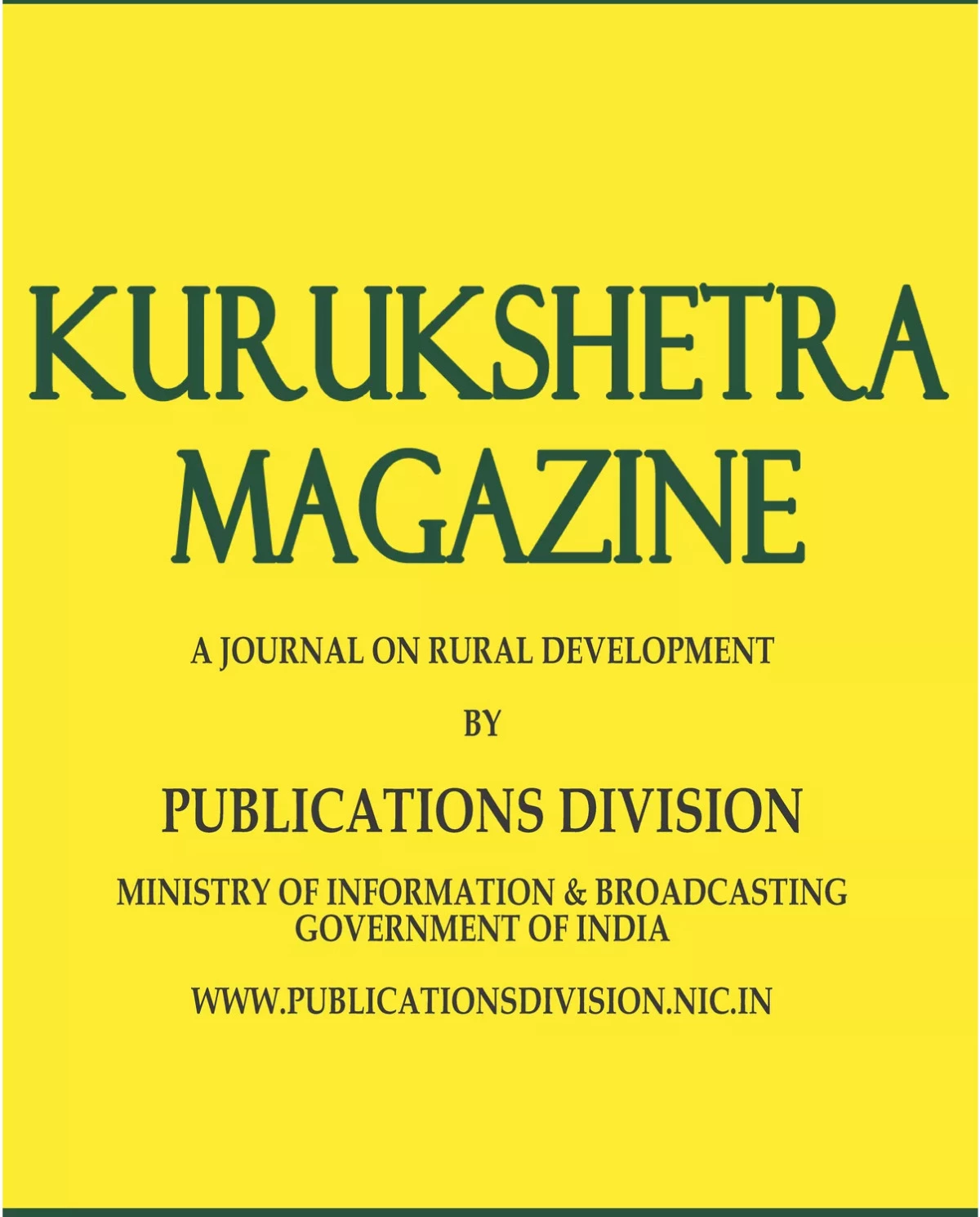 Kurukshetra Magazine