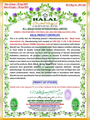 List of Halal Products in India