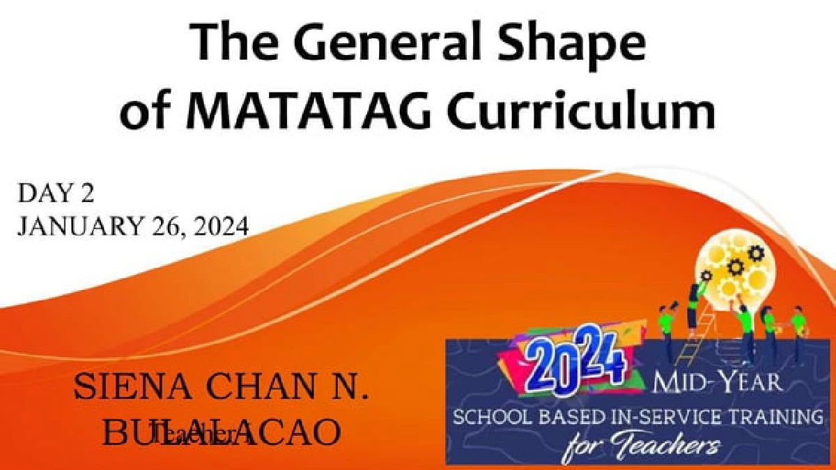 Matatag Curriculum Revision Process