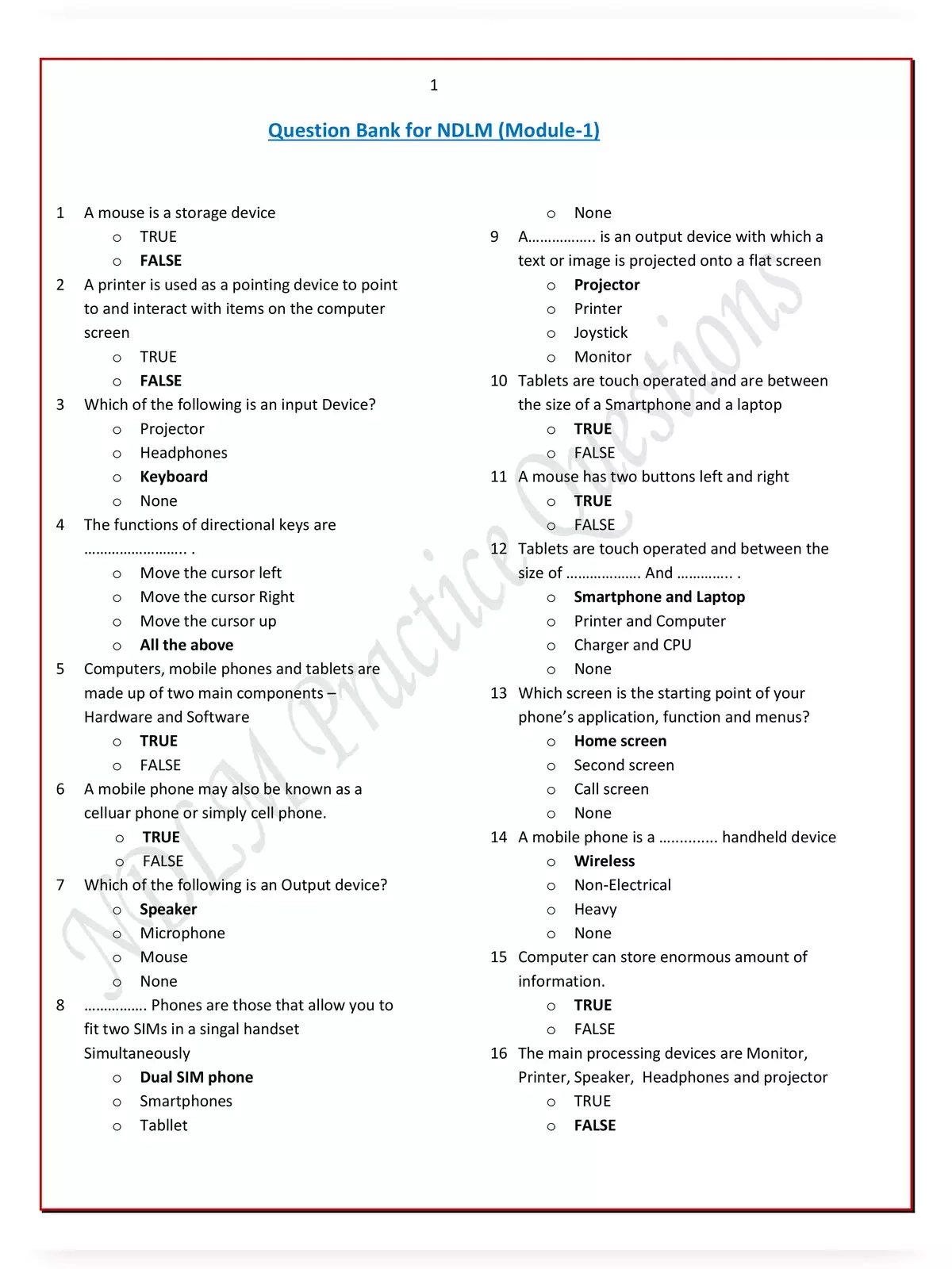 PMGDISHA Exam Questions and Answer 2024