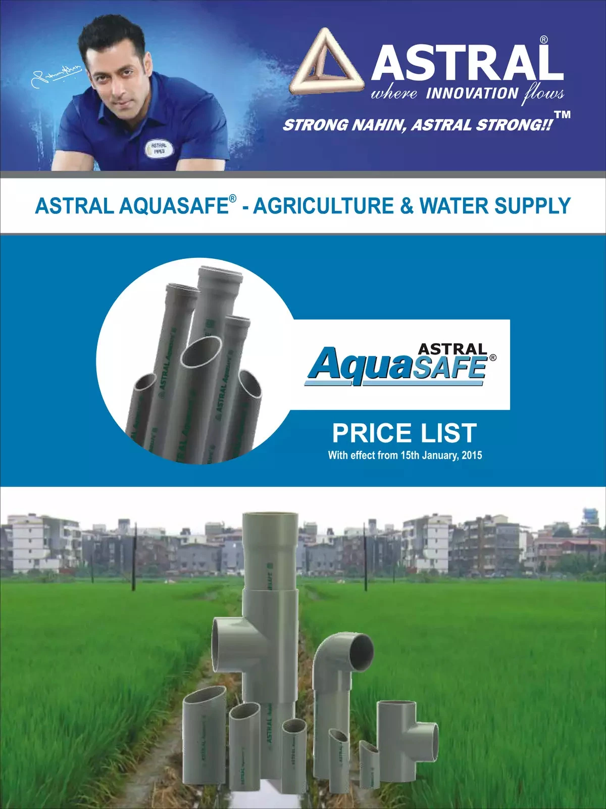 Astral Aquasafe PVC Pipe Price List (2024 Updated)