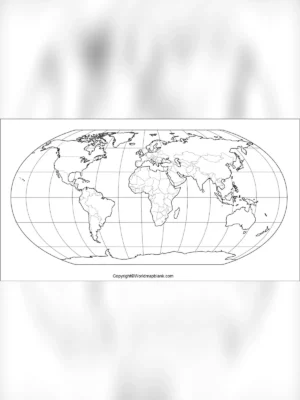 Blank World Map