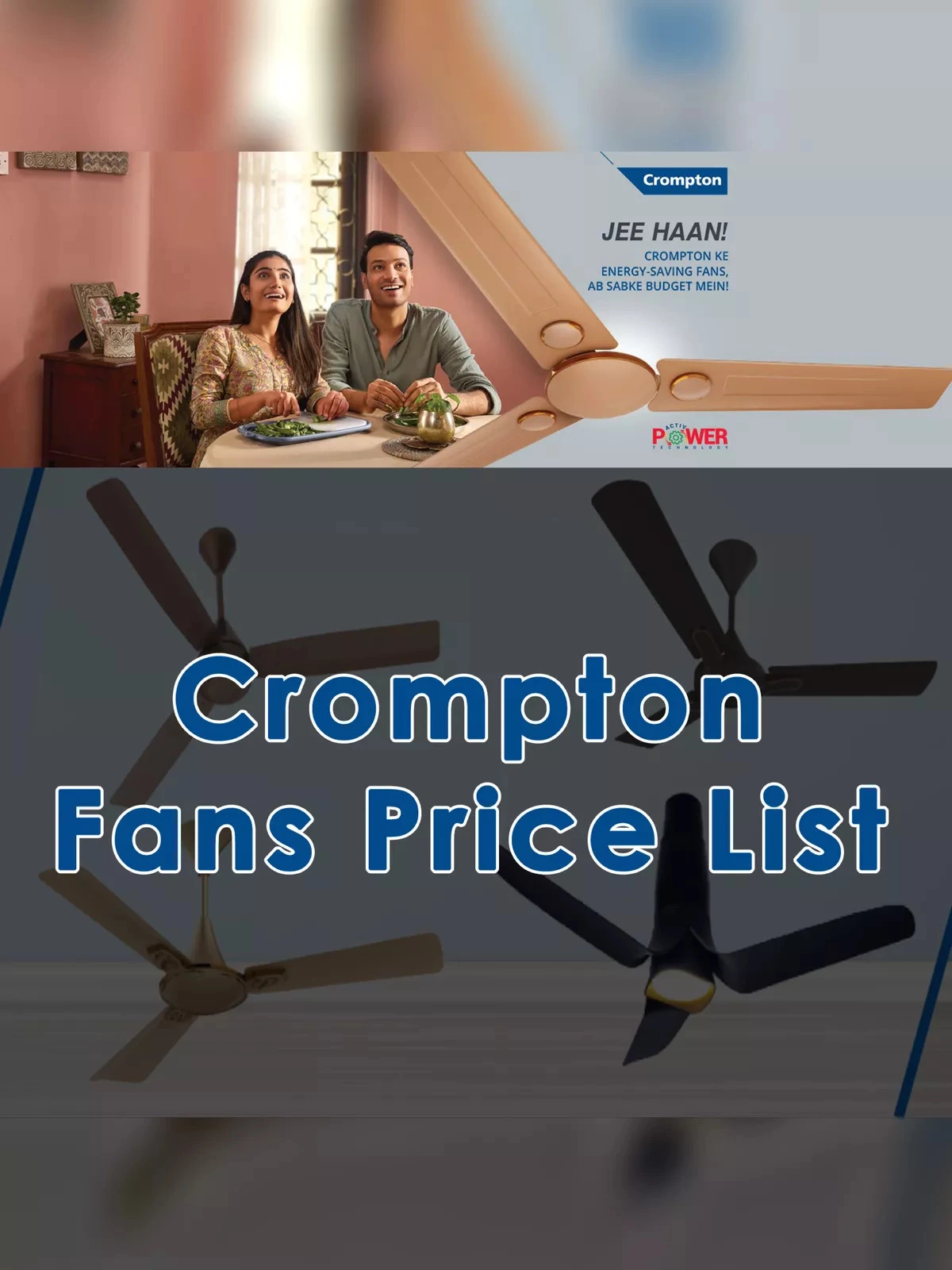 Crompton Fan Price List [y]