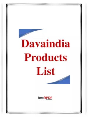 Davaindia Products List