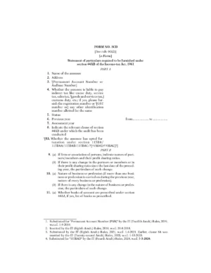 Form 3CD for AY 2024-25