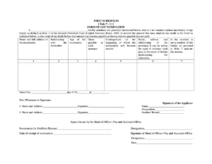 GPF Nomination Form