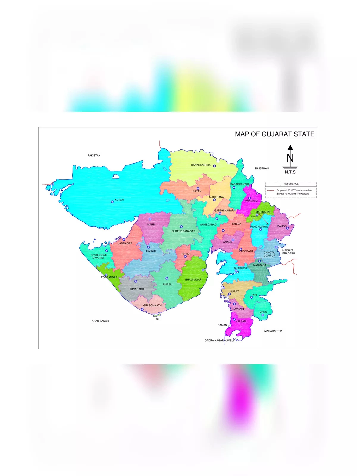 Gujarat Map HD