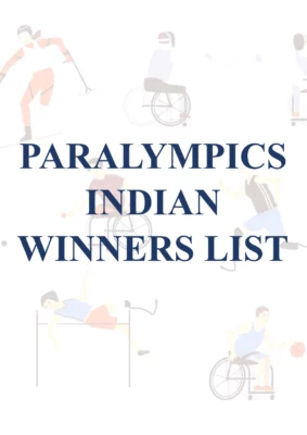 Indian Paralympic Winners : Paralympics India Medals