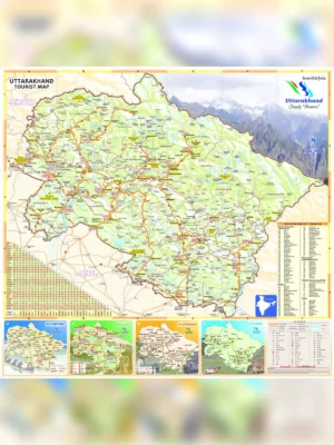 Uttarakhand Tourism MAP