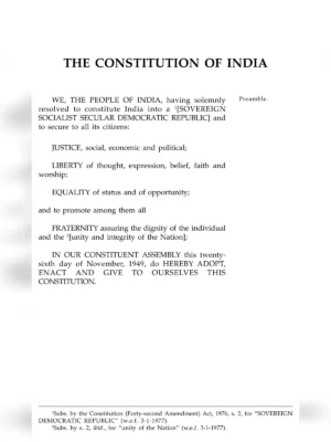 All Article of Indian Constitution List