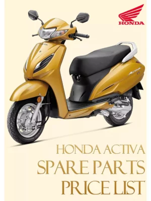 Honda Activa Spare Parts Price List 2024