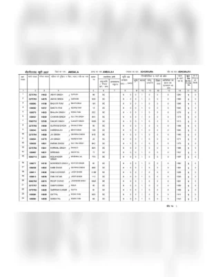 BPL List Haryana 2024