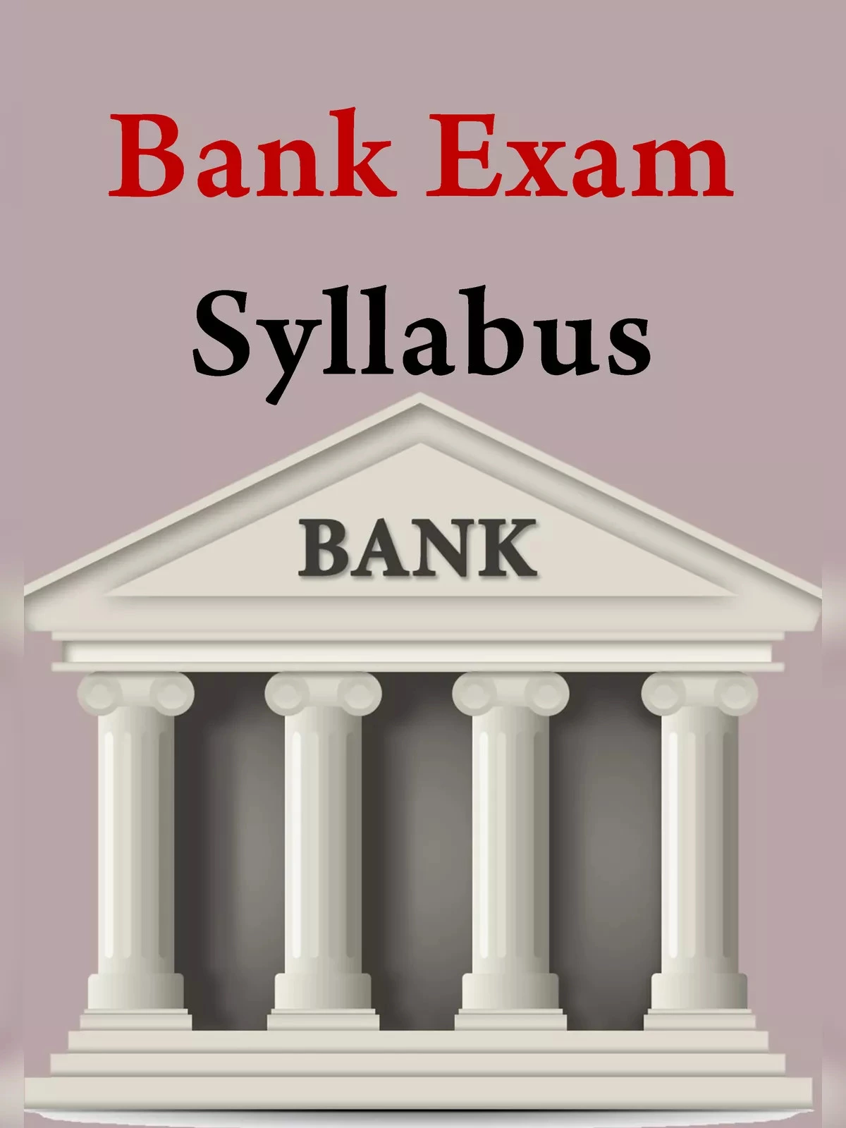 Banking Exam Syllabus [y]