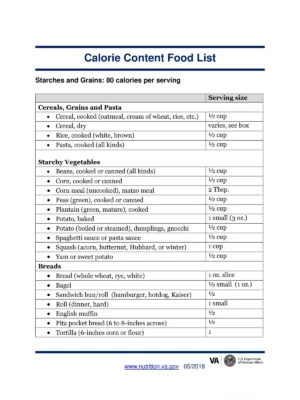 Complete List of Calories in Indian Food