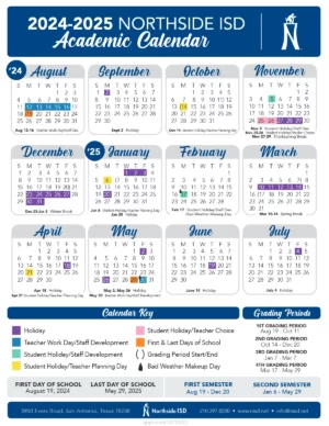 NISD Calendar 24 25