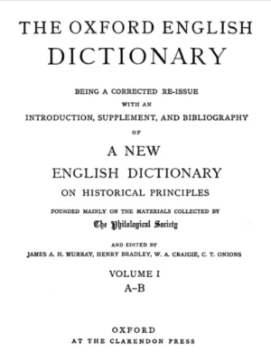 Oxford English Dictionary