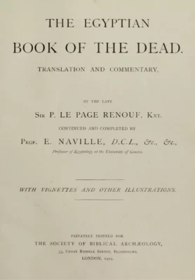 The Egyptian Book of the Dead