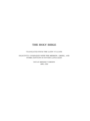 The Holy Bible Download