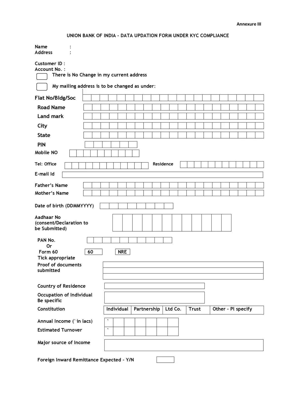 UBI KYC Form [y]