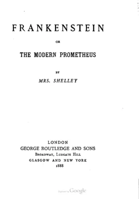 Frankenstein Book