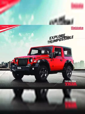 Mahindra Thar 2025 Accessories List Brochure