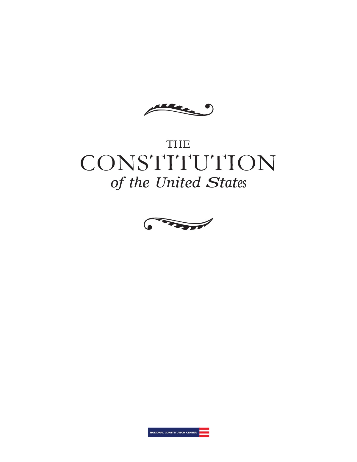 US Constitution Book