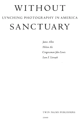 Without Sanctuary Book
