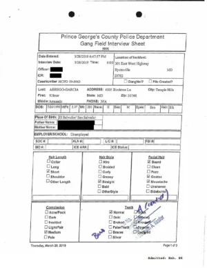 Kilmar Abrego Garcia 2019 Court Prder