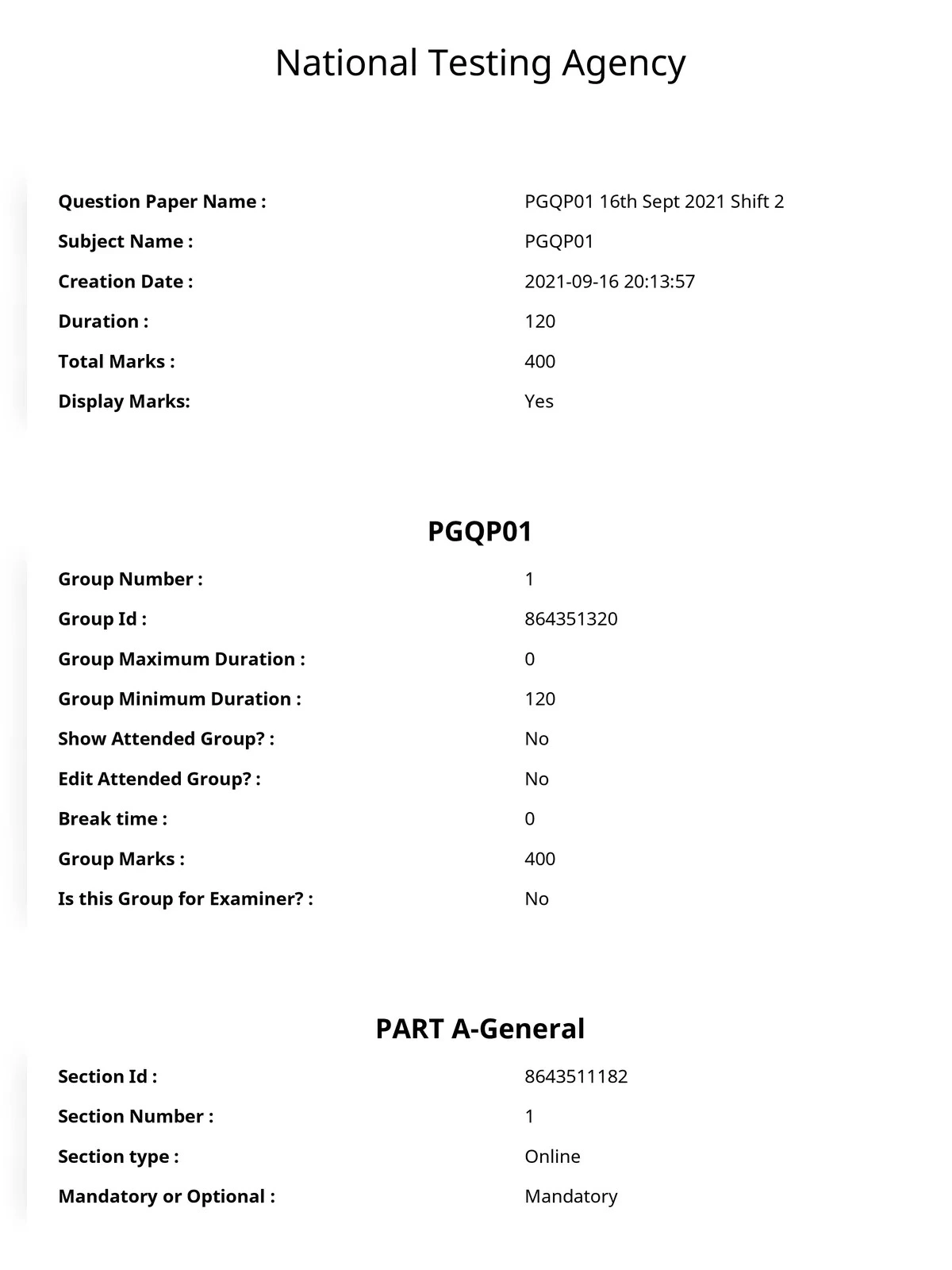 PG Entrance Exam Questions and Answers