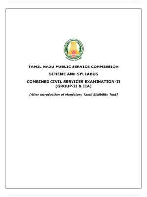 TNPSC Group 2 Syllabus [y]
