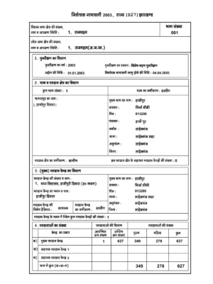 Voter List 2002-2003 Jharkhand